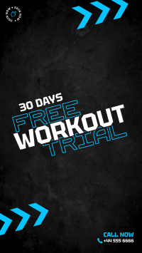30 Days Workout Facebook story Image Preview