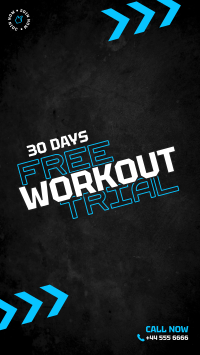 30 Days Workout Facebook Story Image Preview