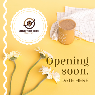 Flower Coffee Shop Instagram post
