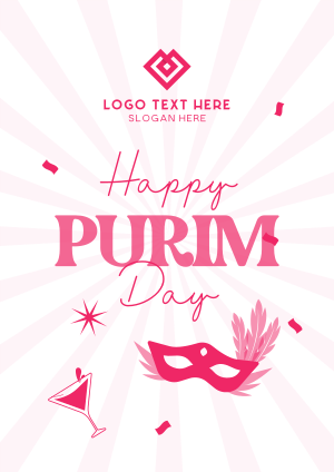 Purim Celebration Flyer Image Preview