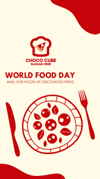 World Food Day for Pizza Industries Facebook Story Design