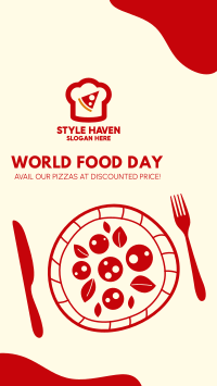 World Food Day for Pizza Industries Facebook story Image Preview