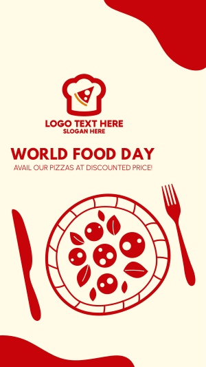 World Food Day for Pizza Industries Facebook story Image Preview