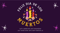 Candles for Dia De los Muertos Video Preview