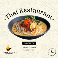 Thai Resto Instagram post Image Preview