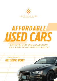 Quality Pre-Owned Car Poster Image Preview