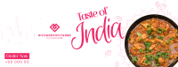 Taste of India Facebook Cover Image Preview