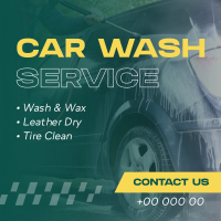 Professional Car Wash Service Instagram Post Design