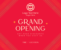 Art Deco Grand Opening Facebook post Image Preview