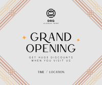 Art Deco Grand Opening Facebook post Image Preview