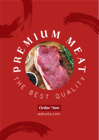 Premium Meat Flyer Image Preview