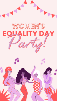 Party for Women's Equality Facebook story Image Preview