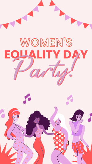 Party for Women's Equality Facebook story Image Preview
