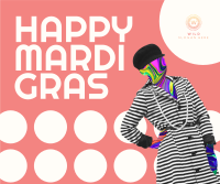 Mardi Gras Circles Facebook post Image Preview