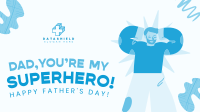 Father's Day Scribble Facebook Event Cover Image Preview