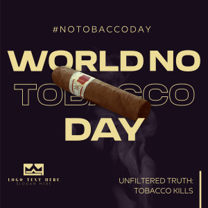 World No Tobacco Day Instagram post Image Preview