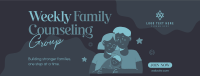 Weekly Family Counseling Facebook Cover Design
