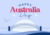 Australia Day Postcard Image Preview