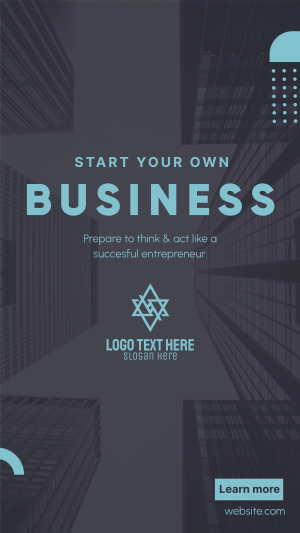 Business Building Instagram story Image Preview