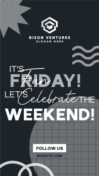 Friday Party Weekend TikTok Video Image Preview