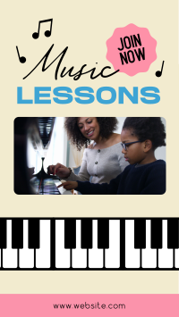 Music Lessons TikTok video Image Preview