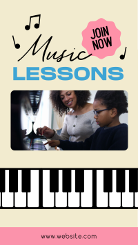 Music Lessons TikTok Video Image Preview