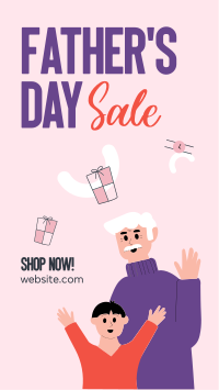 Fathers Day Sale Instagram Story Design