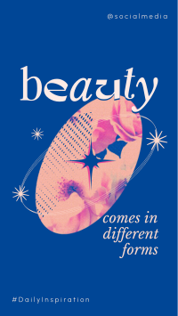 Modern Beauty Quote TikTok Video Design