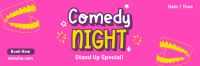 Comedy Night Twitter header (cover) Image Preview