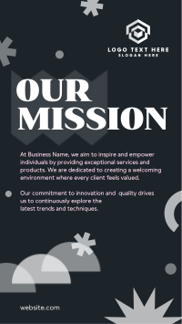 Modern Our Mission Instagram Story Preview