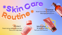 Skin Care Routine Animation Design