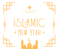 Bless Islamic New Year Facebook post Image Preview