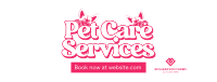 Pet Care Services Facebook Cover Image Preview