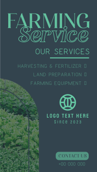 Farmland Exclusive Service YouTube Short Design
