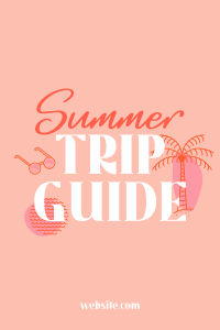 Summer Trip Guide Pinterest Pin Image Preview