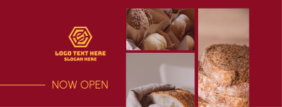 Now Open Bakery Facebook cover Image Preview