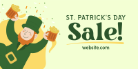 St. Patrick's Greeting Promo Sale Twitter post Image Preview