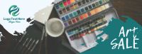 Art School Sale Facebook cover Image Preview