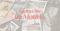 Capture Life in Motion Facebook Ad Design