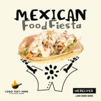 Taco Fiesta Instagram post Image Preview