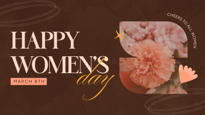 Modern Women's Day Facebook event cover Image Preview