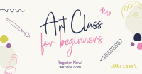 Doodle Class Facebook Ad Design