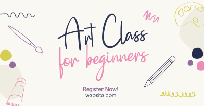 Doodle Class Facebook ad Image Preview