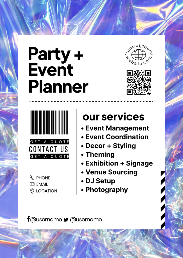 Fun Party Planner Flyer Design Image Preview