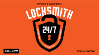 Shield Locksmith Facebook Event Cover Design
