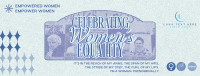 Risograph Women's Equality Day Facebook Cover Design