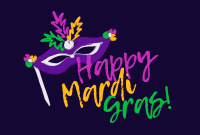 Colors of Mardi Gras Pinterest Cover Image Preview