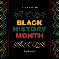 Celebrate Black History Instagram Post Design