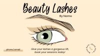 Beauty Lashes Facebook event cover Image Preview