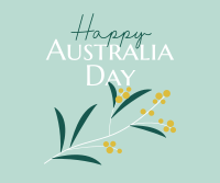Golden Wattle  for Aussie Day Facebook post Image Preview